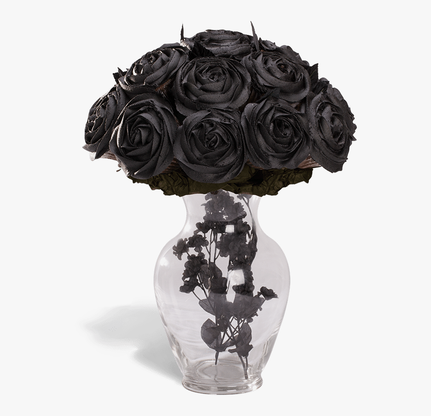 Transparent Black Flower Png - Black Flower Vase Png, Png Download, Free Download