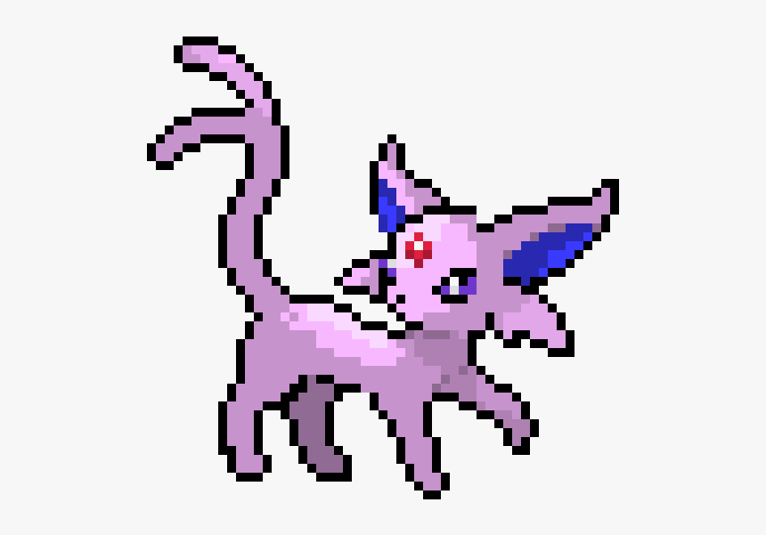 Espeon Png - Espeon - Espeon Pixel Art, Transparent Png, Free Download