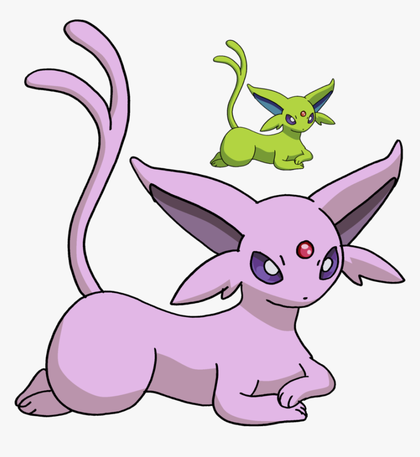 View Espeon , - Espeon Pokemon Laying Down, HD Png Download, Free Download