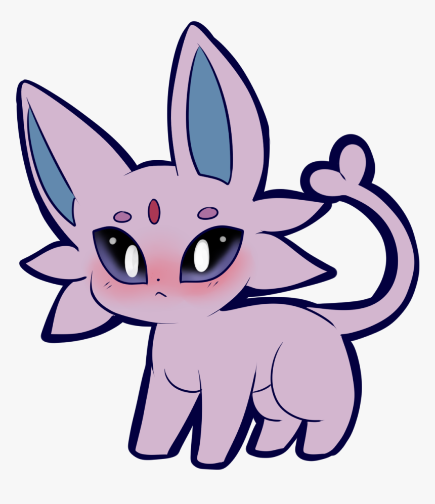 2balls2ck - Espeon Kawaii, HD Png Download, Free Download