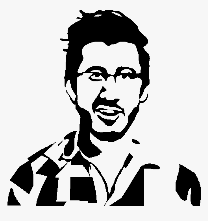 Markiplier Stencil, HD Png Download, Free Download