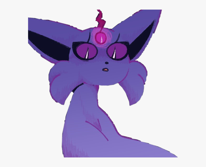 #espeon #pokemon #pocket #monsters #evil #spooky #eevee - Evil Eeveelution, HD Png Download, Free Download