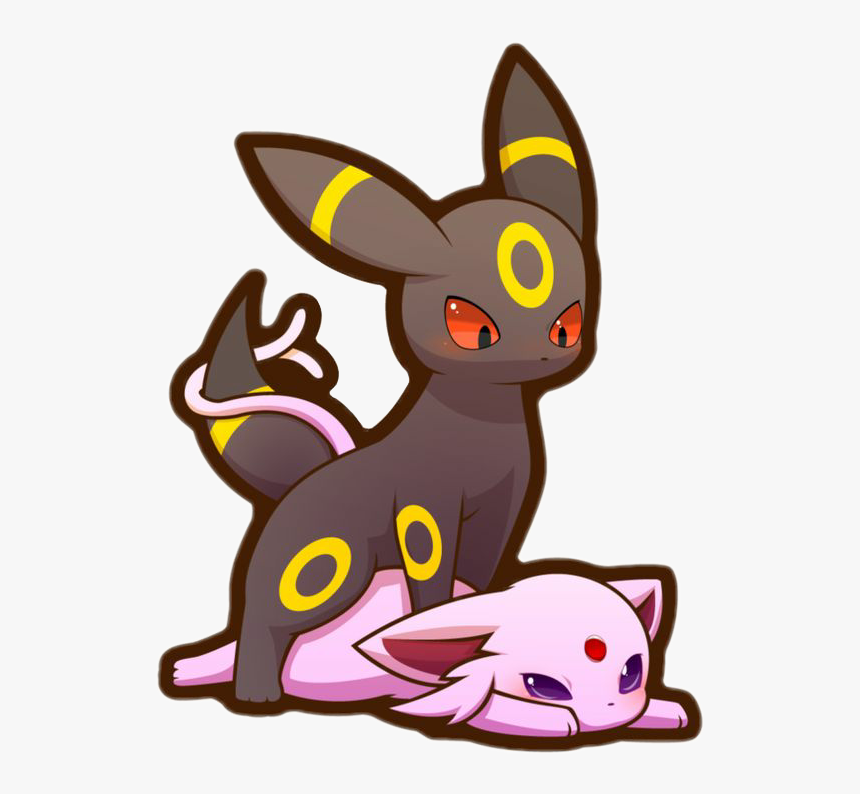 #umbreon #espeon #pokemon #pokemón #love - Umbreon And Espeon Love, H...