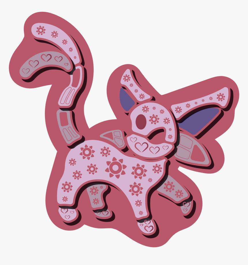 Espeon-sticker - Cartoon, HD Png Download, Free Download