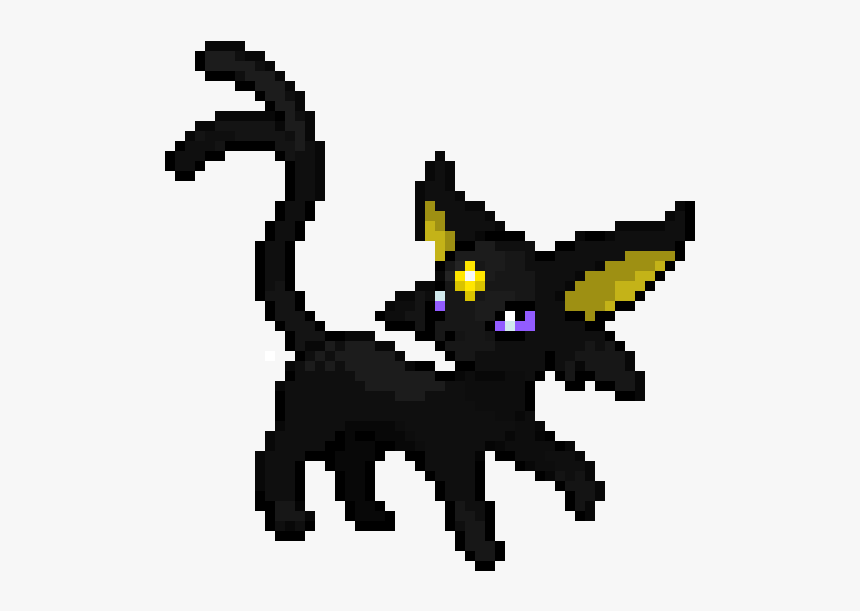 Umbreon Pixel Art E Espeon, HD Png Download, Free Download