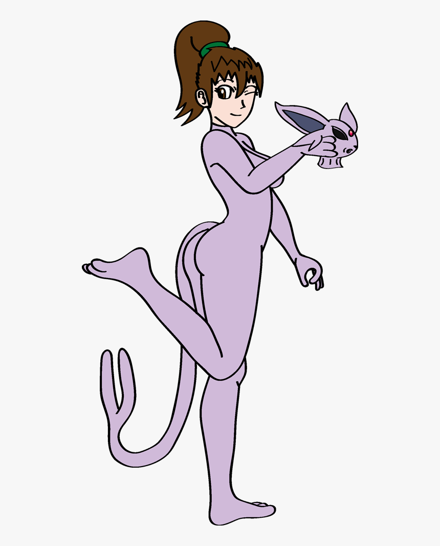 Elessia The Espeon Unmasked - Cartoon, HD Png Download, Free Download