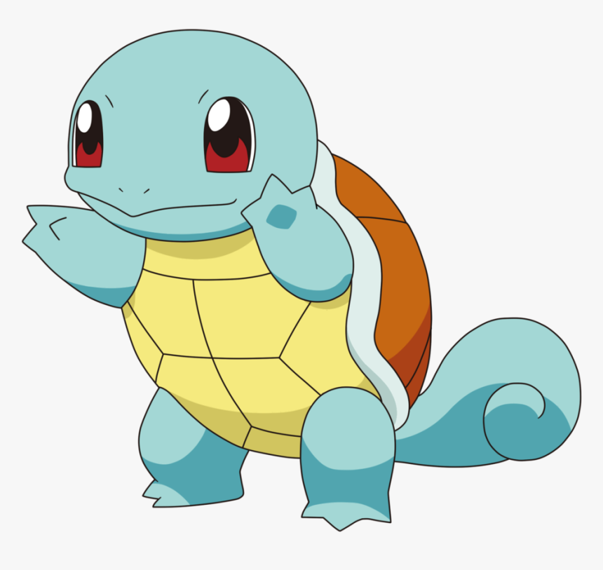 Pokémon Red And Blue Squirtle Pikachu Pokémon Go - Pokemon Squirtle, HD Png Download, Free Download