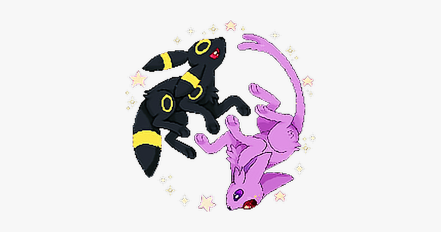 #pokémon #pixel #kawaii #umbreon #espeon #freetoedit - Pixel Art Pokemon Espeon, HD Png Download, Free Download