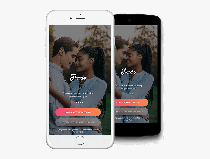 Tinder Dating Site South Africa - Tinder Clone, HD Png Download is free tra...