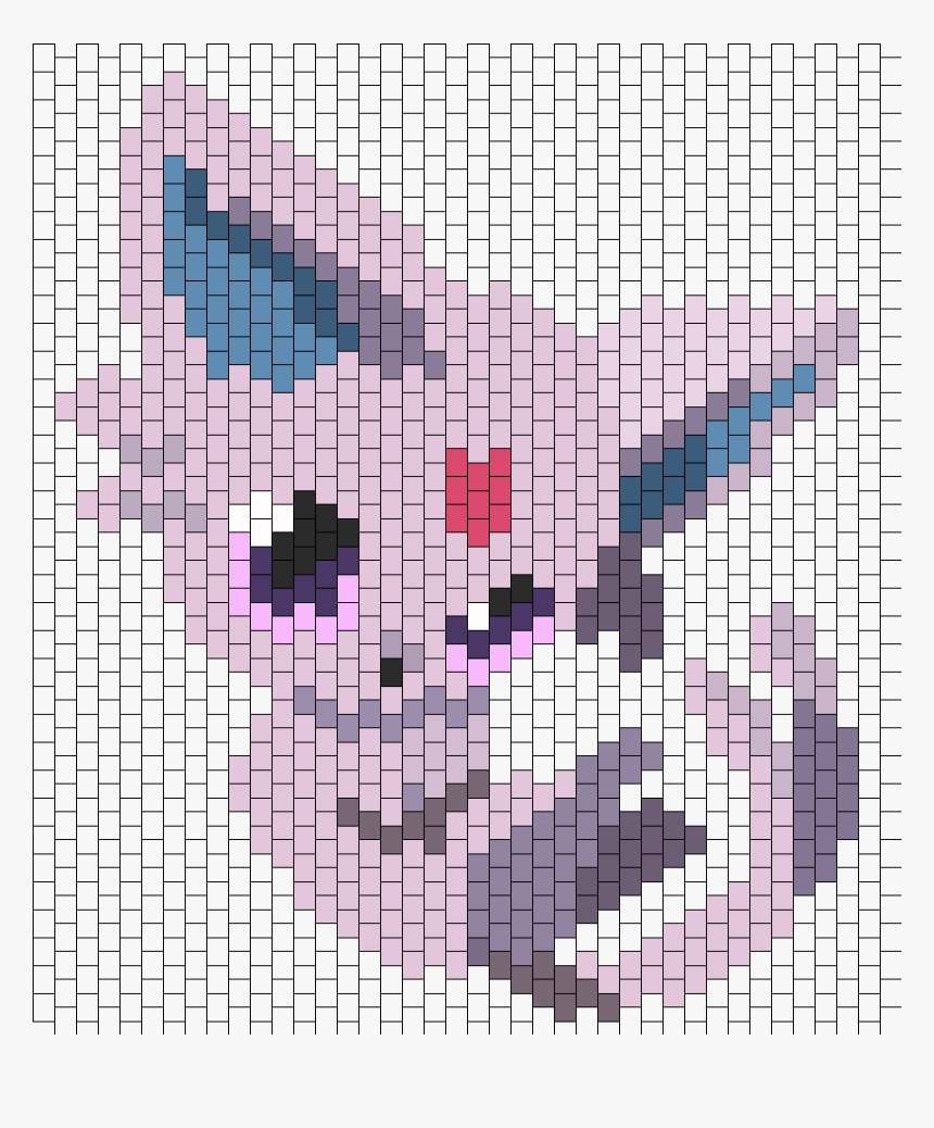 Espeon Bead Pattern - Cross-stitch, HD Png Download, Free Download