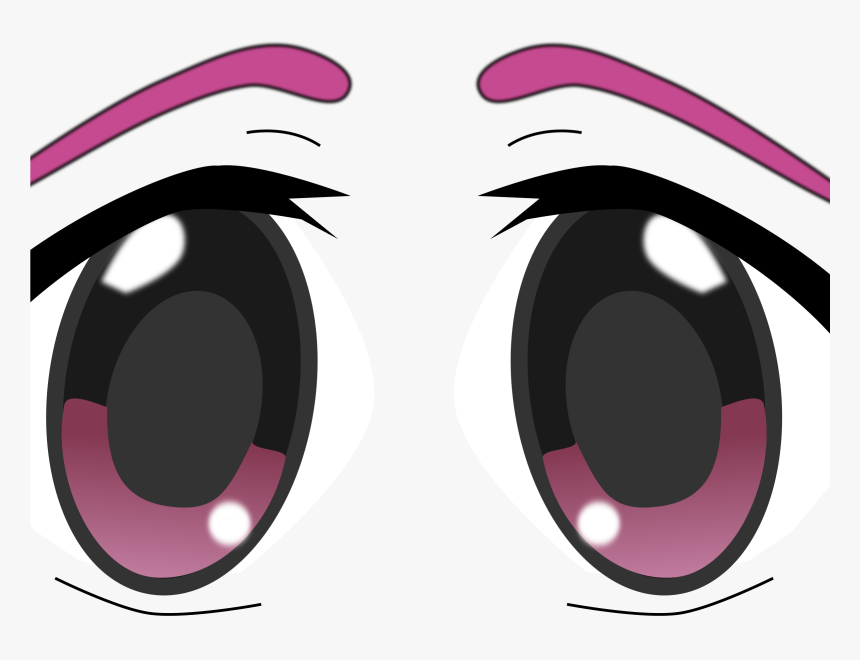 Clip Transparent Stock Animeeye Big Image Png - Big Anime Eyes Png, Png Download, Free Download