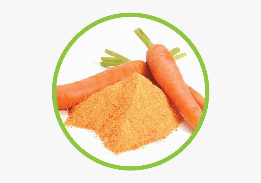 Carrot Powder Circle - Powdered Carrots, HD Png Download, Free Download