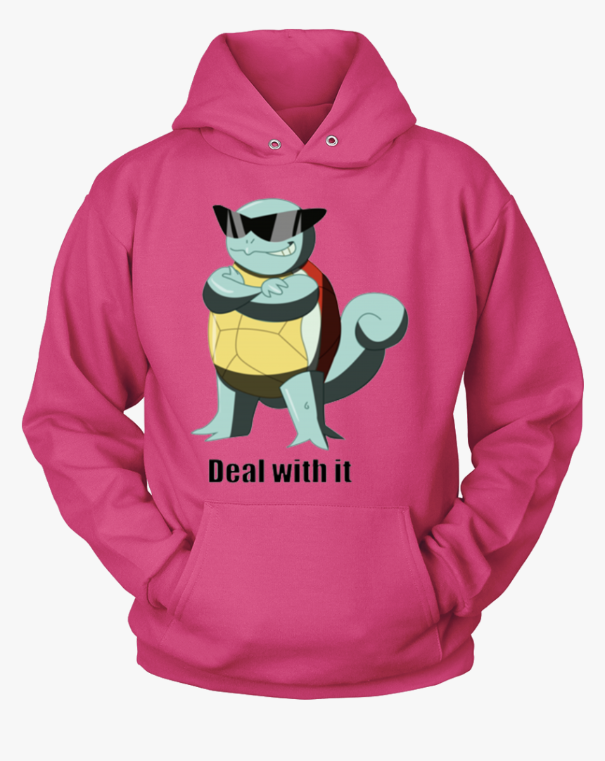 Pokemon Squirtle Deal With It Hoodie - Shirt, HD Png Download, Free Download