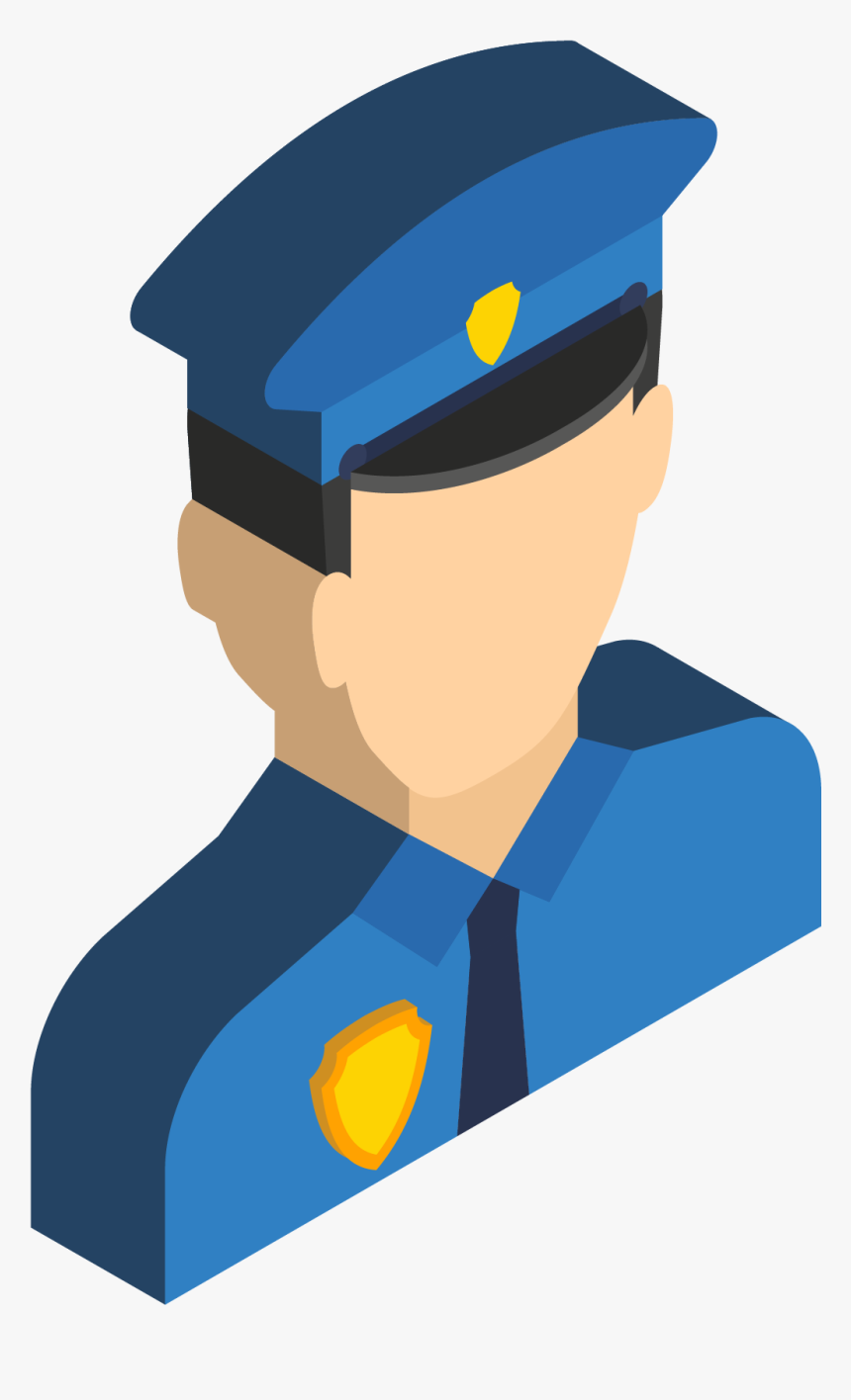 Men Police Employees Functions Png And Vector Image - Cartoon, Transparent Png, Free Download