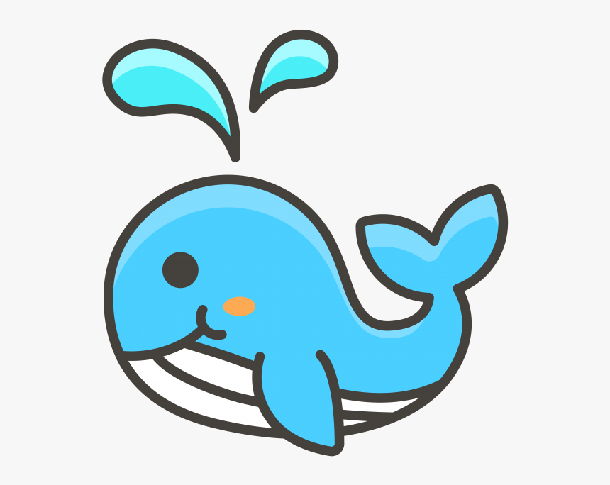 Emoji Ballena Whatsapp Png, Transparent Png, Free Download