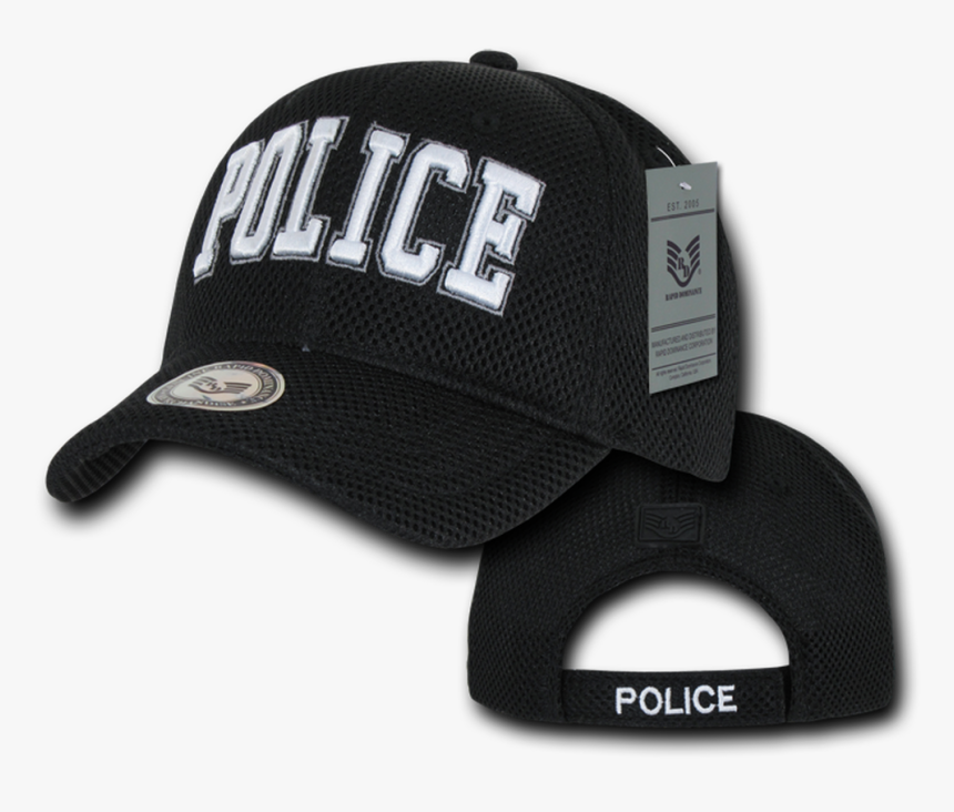 Police Air Mesh Hat - Baseball Cap, HD Png Download, Free Download