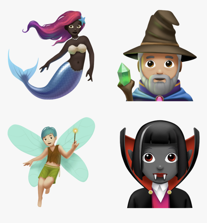 Apple Mermaid Emoji - Gender Neutral Emoji Apple, HD Png Download, Free Download