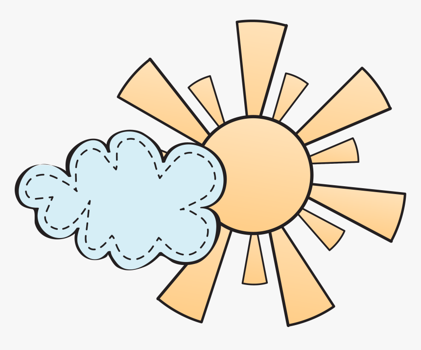 Sun Clouds Clipart Png - Happy Face, Transparent Png, Free Download