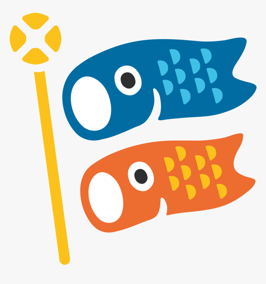 Carp Streamer Emoji, HD Png Download, Free Download