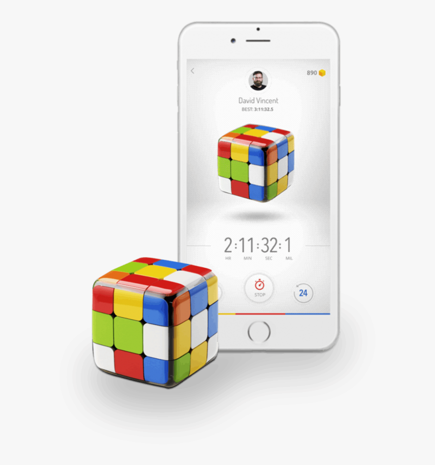 Rubik’s Cube Steps Into The Digital Age, Complete With - Rubik's Cube Bluetooth, HD Png Download, Free Download