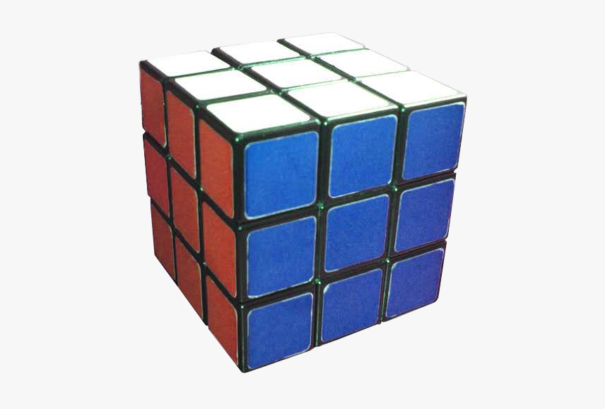 Rubiks Cube Solved - First Rubik's Cube, HD Png Download, Free Download