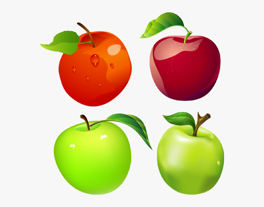 Transparent Apples Png - Free Vector Apple, Png Download, Free Download