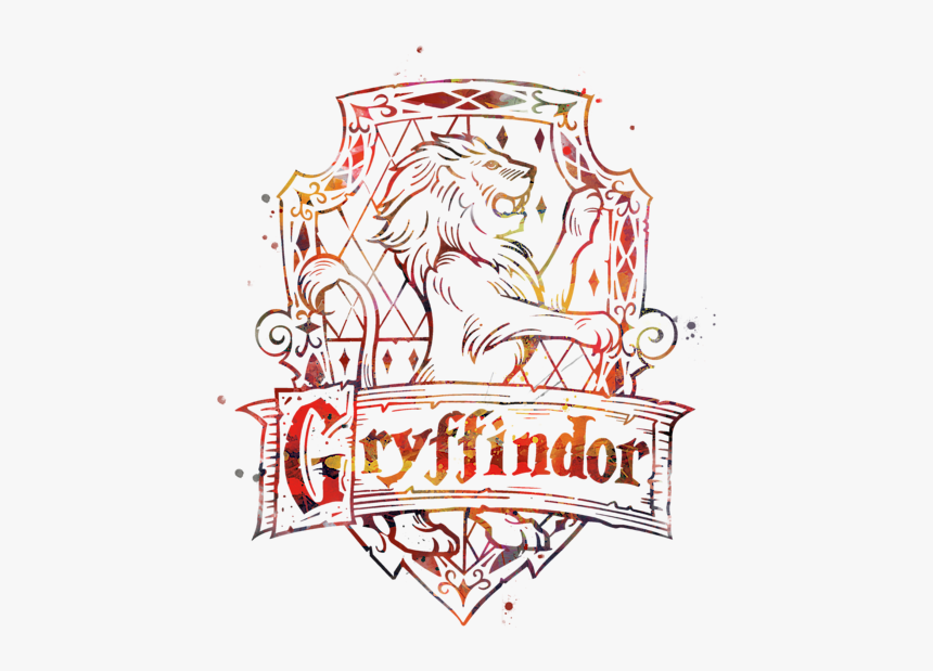 Harry Potter Colouring Pages Gryffindor, HD Png Download, Free Download