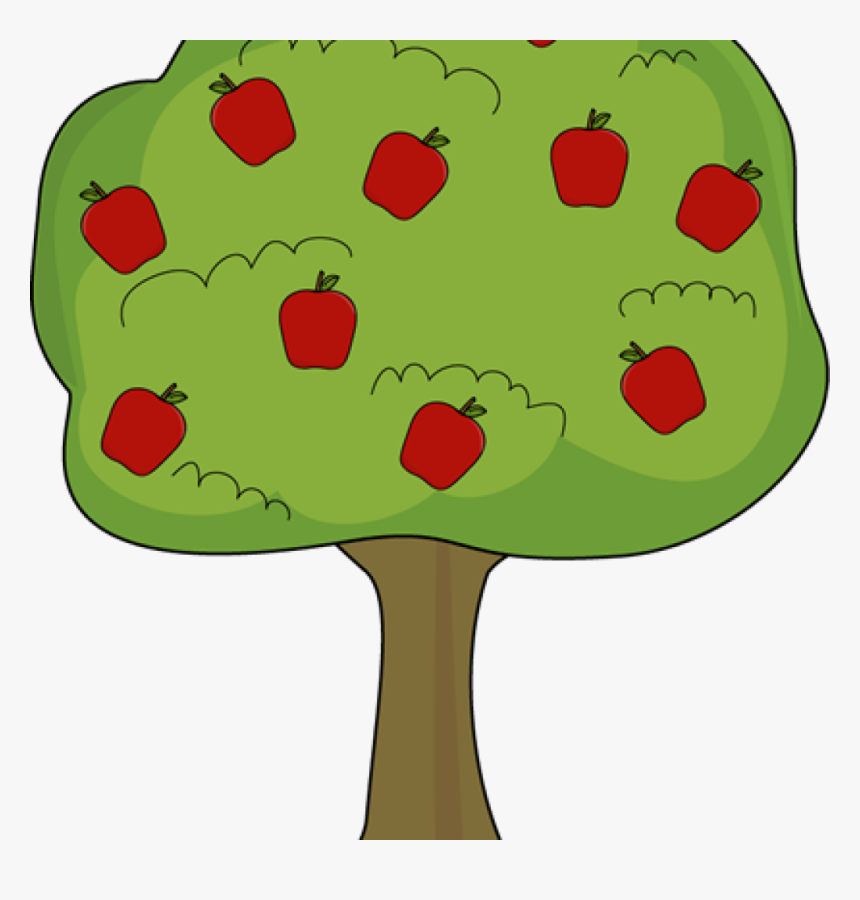 School Clipart Clipart Apple - Transparent Apple Tree Clipart, HD Png Download, Free Download