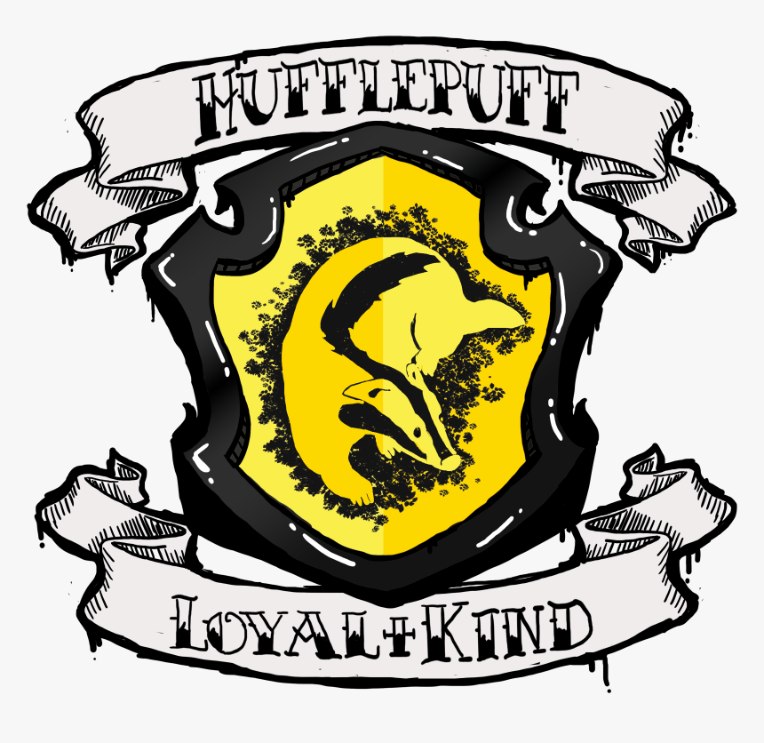Hufflepuff Pride Hogwarts Crest, Hufflepuff Pride, - Hogwarts Crest Art, HD Png Download, Free Download