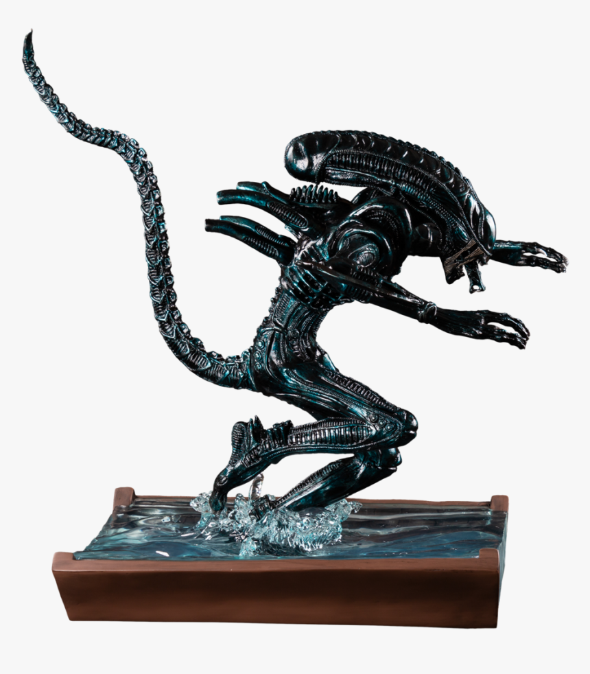 Iko1124 Alien In Water Statue New Paint 7 136, HD Png Download, Free Download