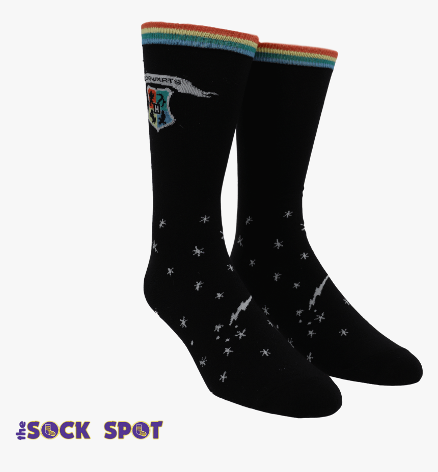 Harry Potter Hogwarts Crest Socks - Sock, HD Png Download, Free Download