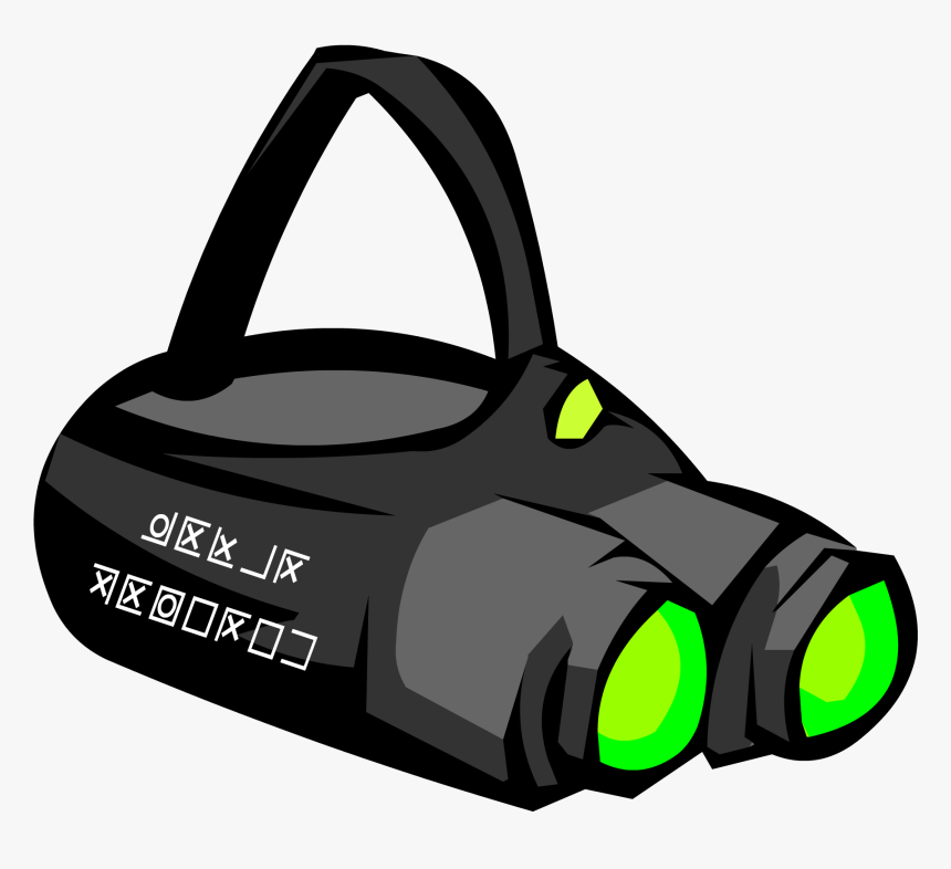 Clout Goggles Png Transparent - Night Vision Goggles Clipart, Png Download, Free Download