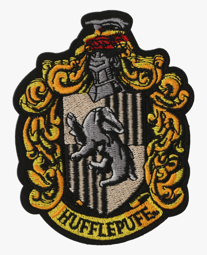 Hufflepuff Crest Embroidered Patch001 V=1533024501 - Harry Potter Hufflepuff Png, Transparent Png, Free Download