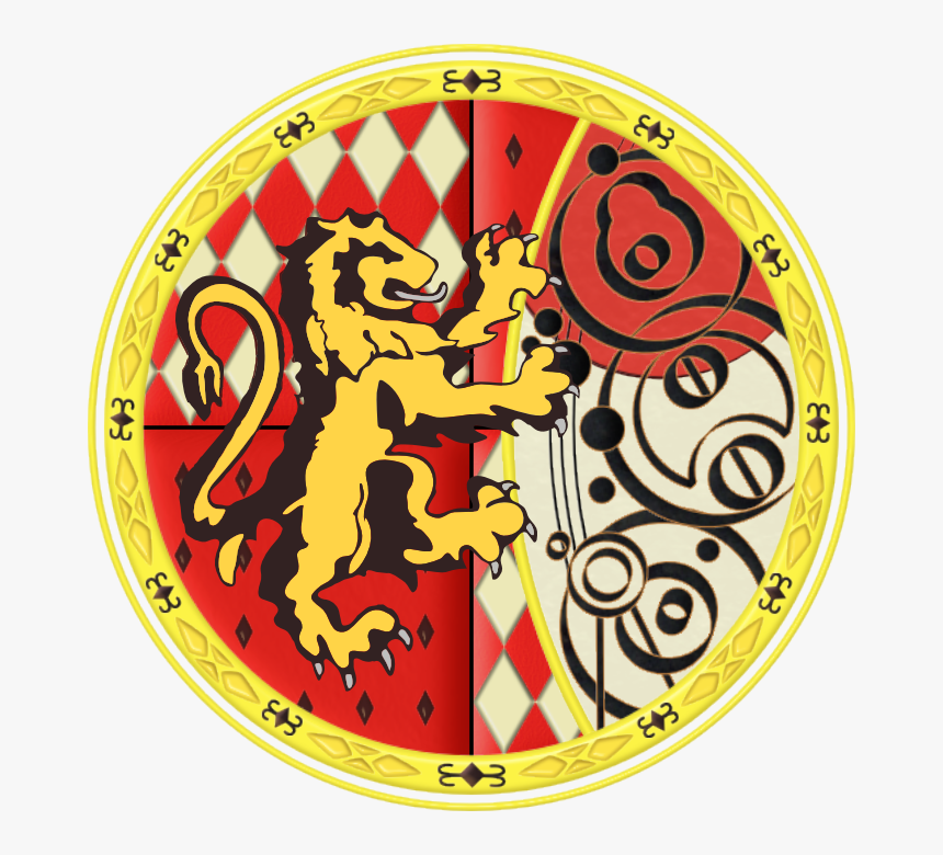 Clockwork Gallifreyan Hogwarts Crests - Circle, HD Png Download, Free Download