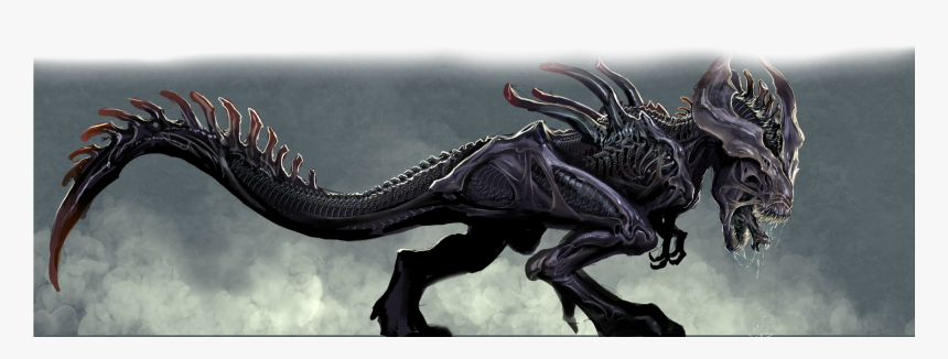 Half-xenomorph Tyrannosaurus Rex - Xenomorph T Rex, HD Png Download, Free Download