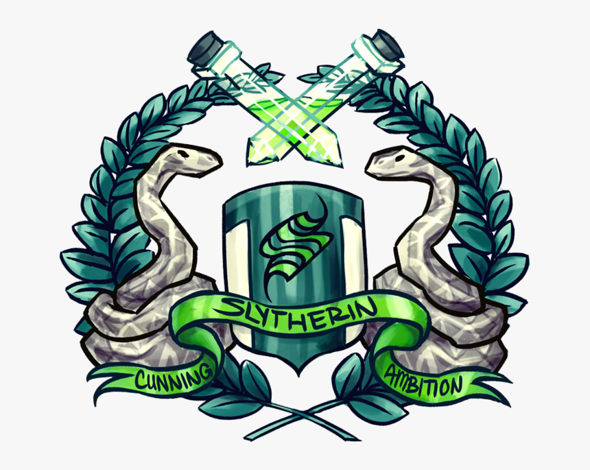 Slytherin Png Hd Quality - Slytherin Crest Transparent Background, Png Download, Free Download