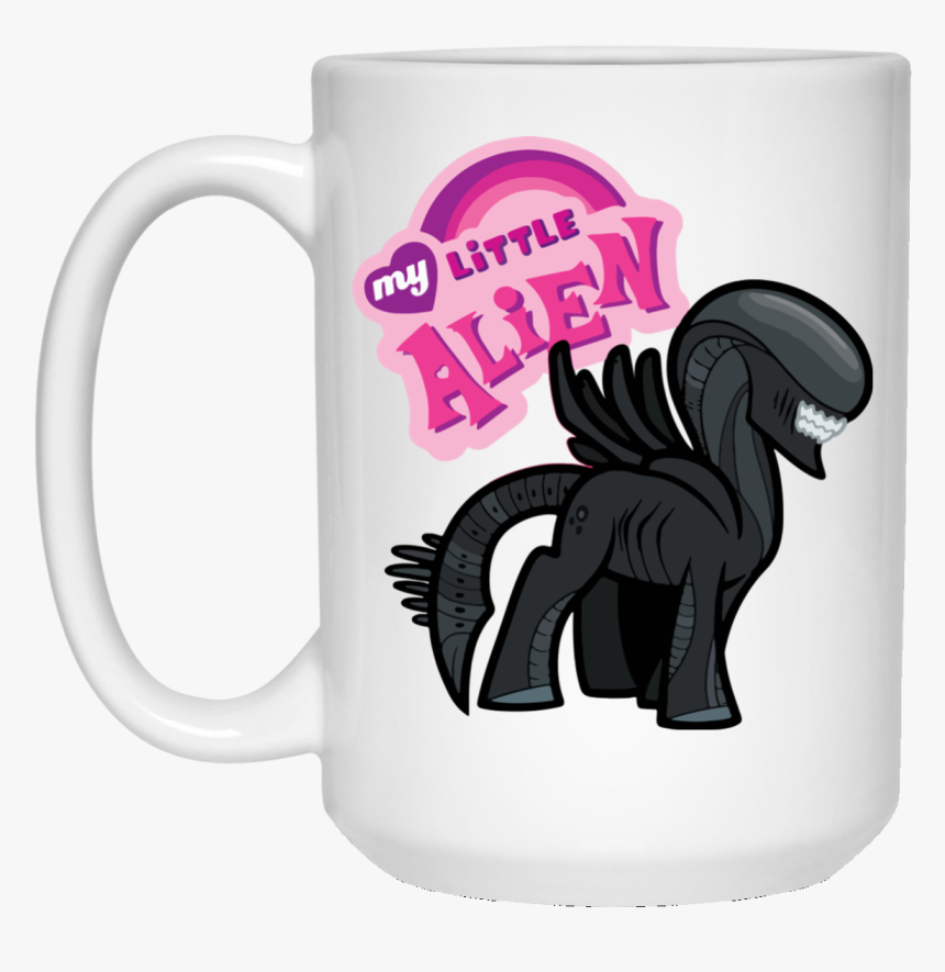 Xenomorph My Little Alien Mug - My Little Pony, HD Png Download, Free Download