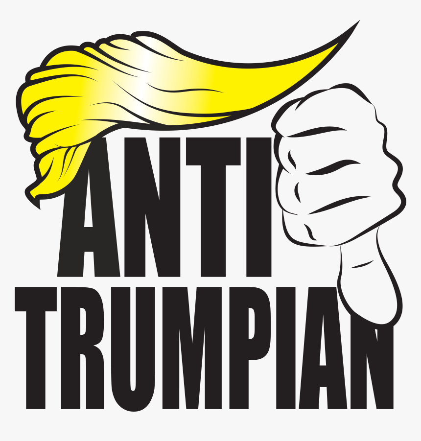 Anti Trump Clipart - Anti Trump Transparent, HD Png Download, Free Download