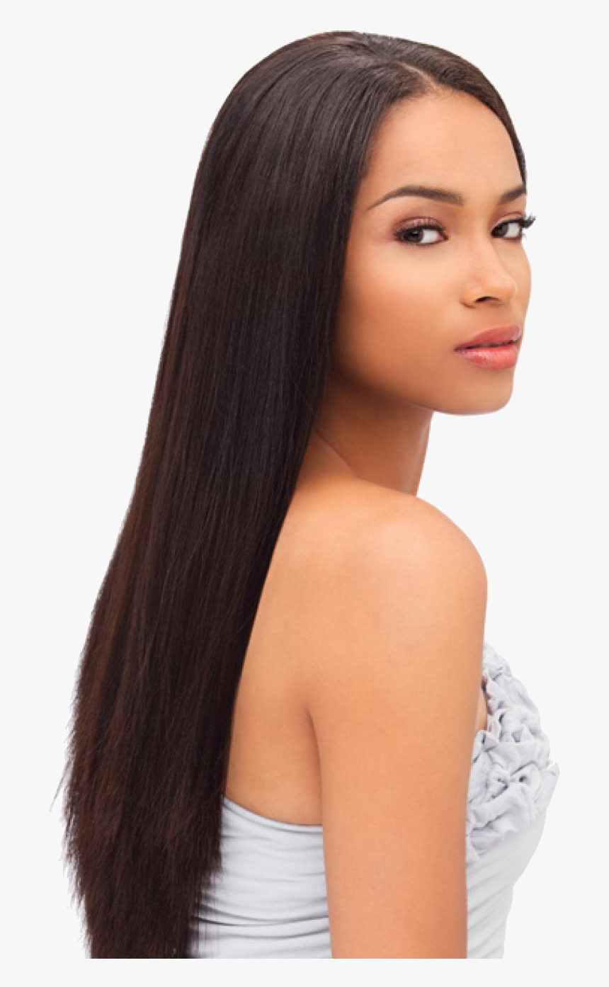 Straightening And Smoothing Hair - Mixed Girls With Straight Hair, HD Png Download, Free Download