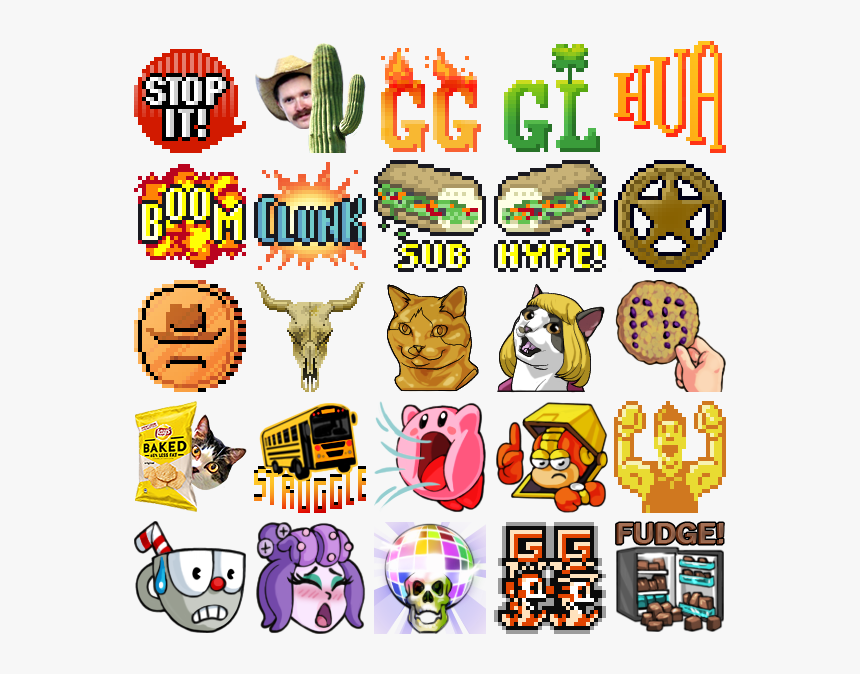 Twitch Emote Commissions - Emotes Twitch, HD Png Download, Free Download