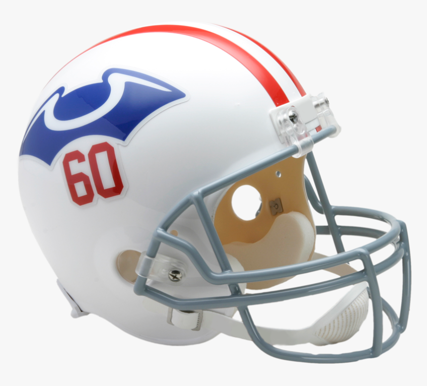 New England Patriots Vsr4 Replica Throwback Helmet - Denver Bronco Throwback Helmet, HD Png Download, Free Download