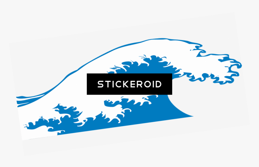 Large Blue Wave - Wave Clip Art, HD Png Download, Free Download