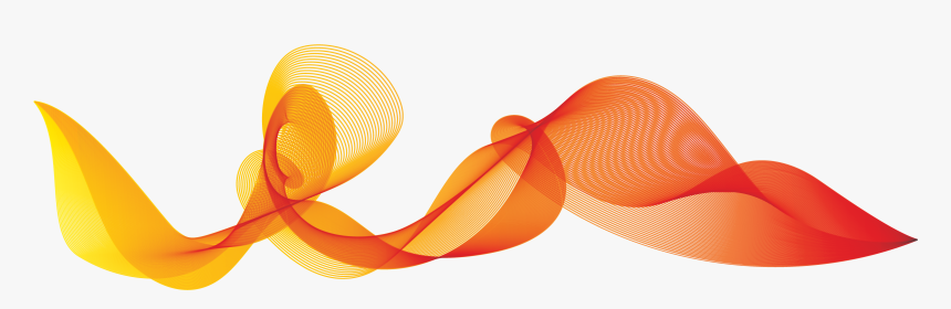 Orange Wave Transparent Png Clipart , Png Download - Transparent Orange Waves Png, Png Download, Free Download