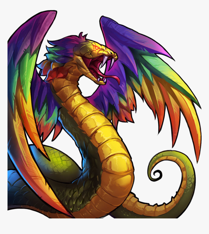 Transparent Kappapride Png - Dungeons And Dragons Couatl, Png Download - ki...