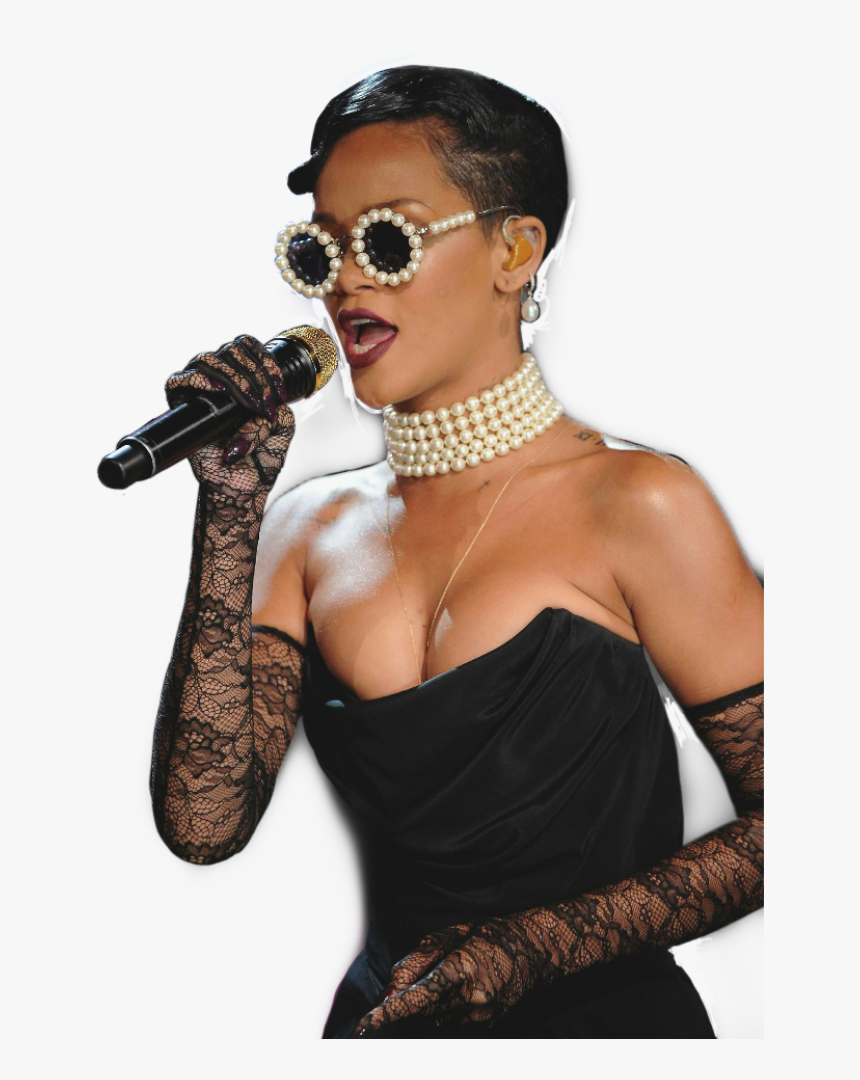 #rihanna #rihannastyle #victoriasecret - Rihanna Singing Transparent, HD Png Download, Free Download