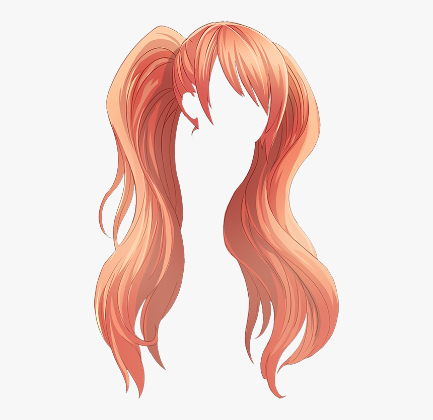 Collection Of Free Transparent Hair Anime - Anime Girl Hair Png, Png Download, Free Download