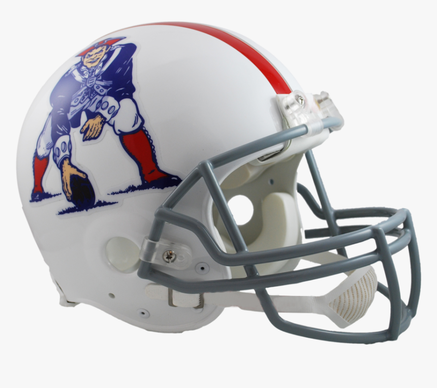 New England Patriots Authentic Full Size Throwback - Patriots Throwback Helmet, HD Png Download, Free Download