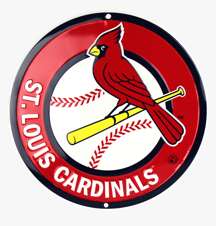 Cardinals Bird On Bat, HD Png Download, Free Download