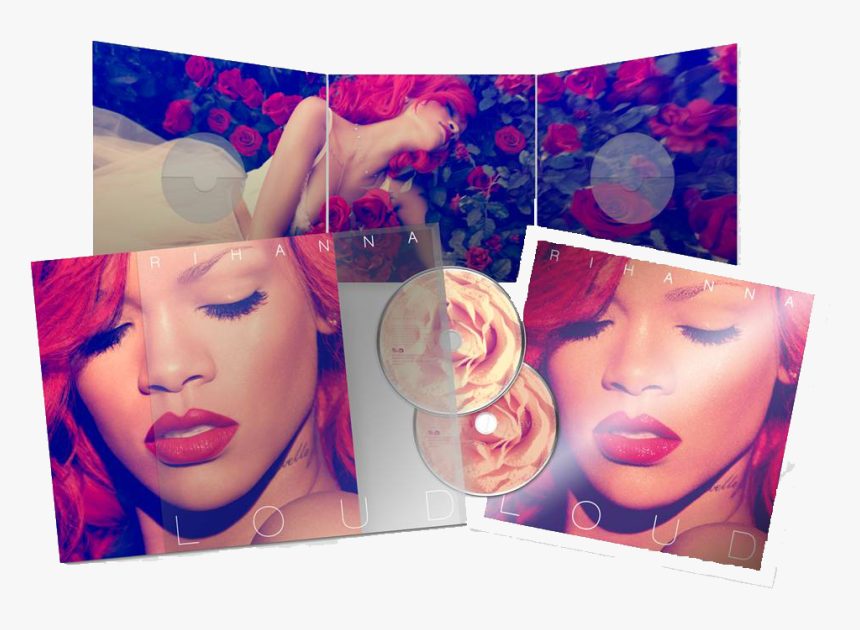 Clip Art Text Images Music Video - Digipak Rihanna, HD Png Download, Free Download