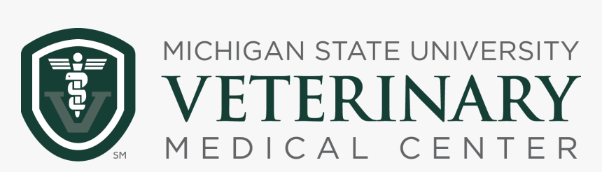 Msu Veterinary Medical Center Logo Green Text White - Msu College Of Veterinary Medicine, HD Png Download, Free Download